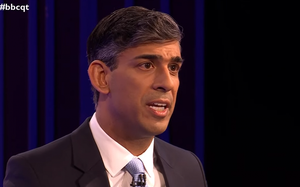 Rishi Sunak Leaders debate