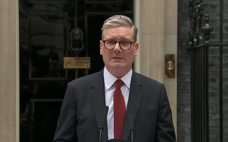 The prime minister Keir Starmer
