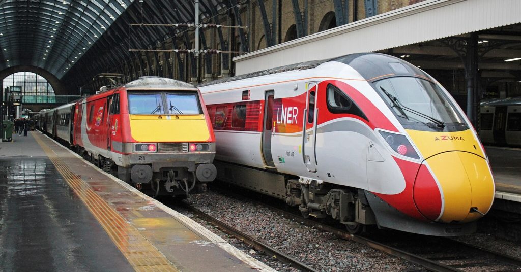An LNER train