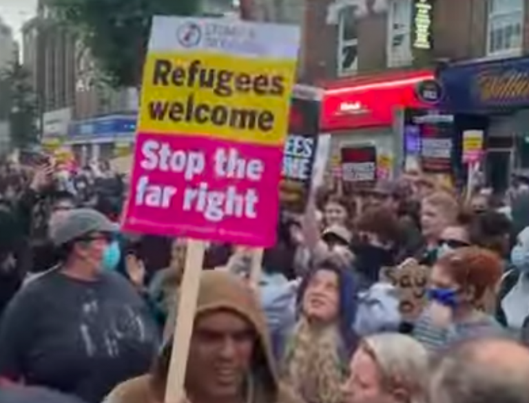 Anti-racism demo