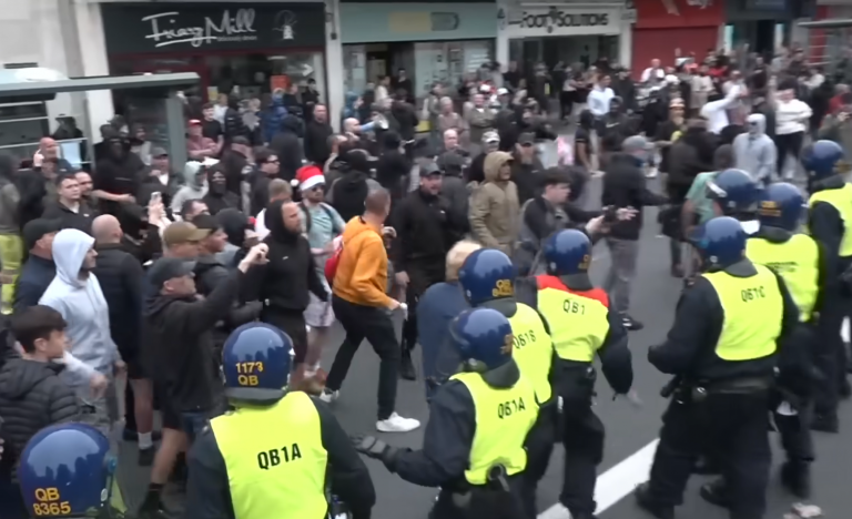 Far right riots