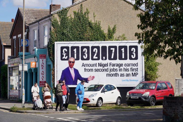 Nigel Farage billboard