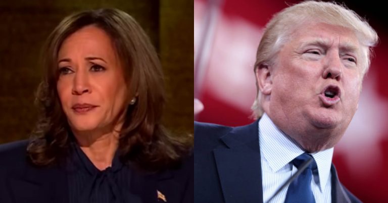 Kamala Harris and Donald Trump