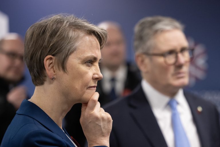 Yvette Cooper and Keir Starmer