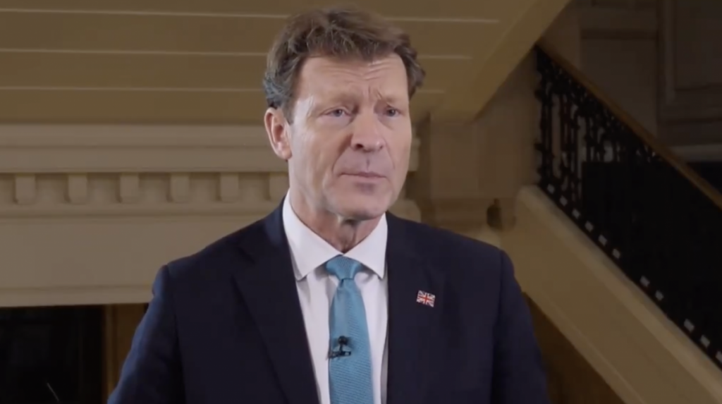Reform MP Richard Tice speaking on Sky News