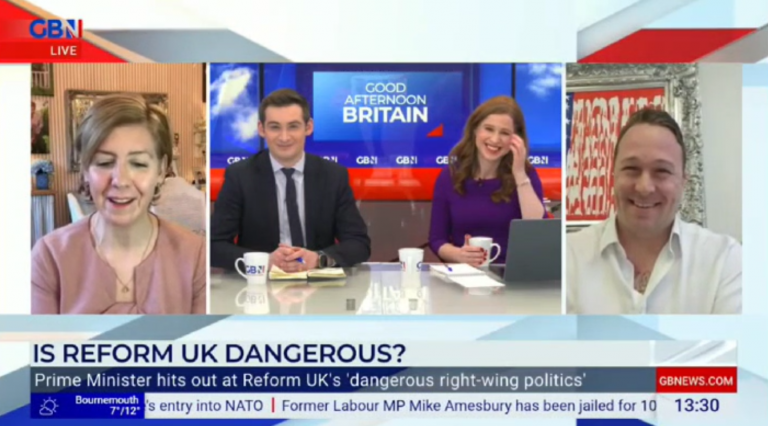 Chris Worrall and Andrea Jenkyns on GB News
