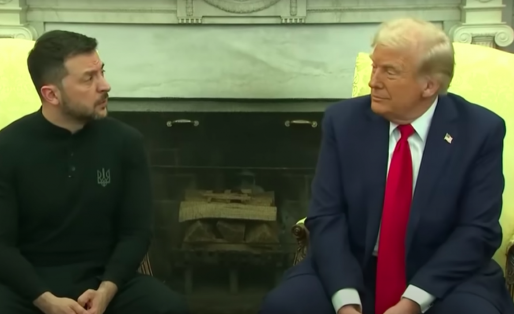 Zelensky and Trump