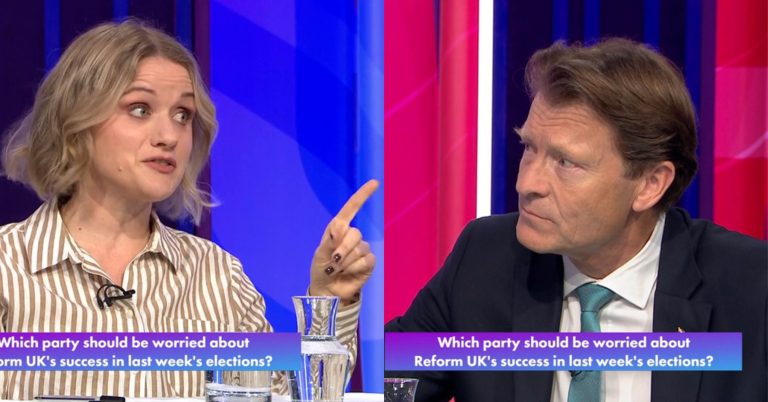 Jo Grady and Richard Tice on BBC Question Time