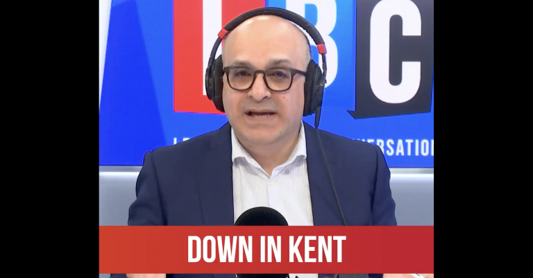 LBC's Ali Miraj speaking to caller Tanya