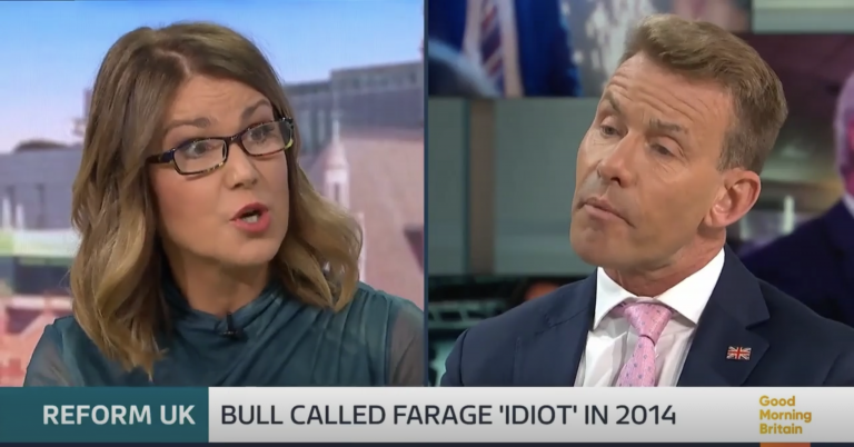 Reform's new chair David Bull speaking on Good Morning Britain