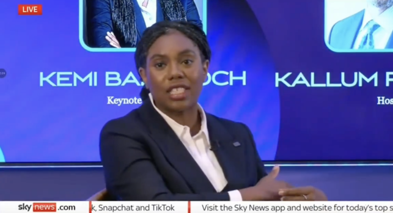 Kemi Badenoch on Sky News
