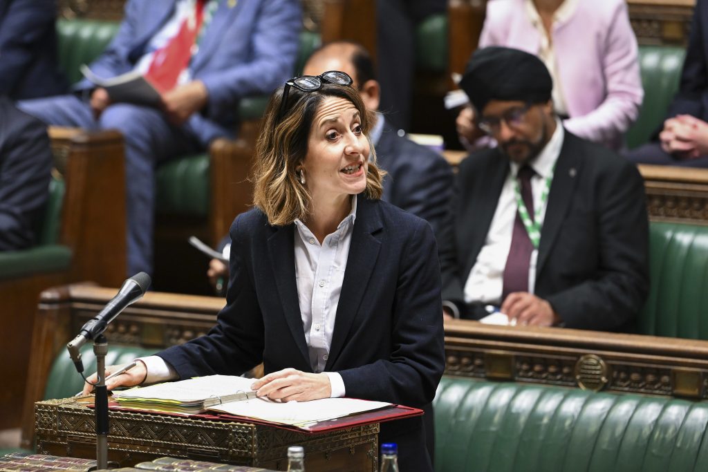 Liz Kendall speaking in the House of Commons