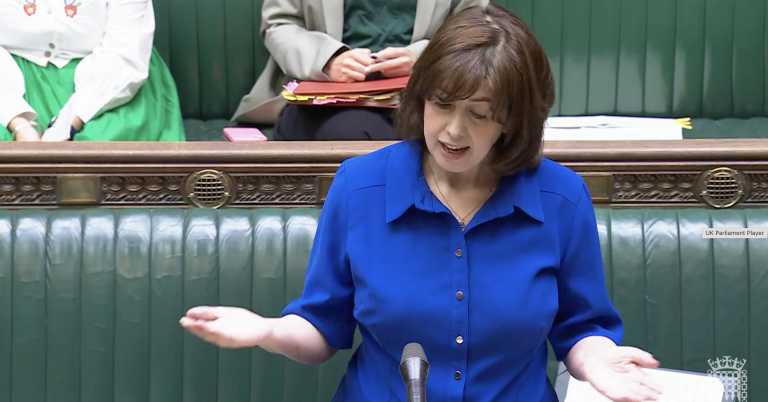 The Leader of the House Lucy Powell