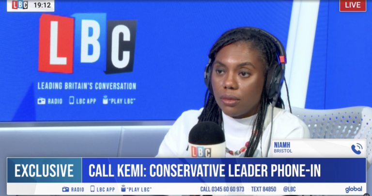Kemi Badenoch on LBC