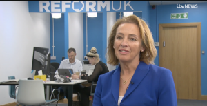 Reform's Sarah Pochin on ITV Granada Reports