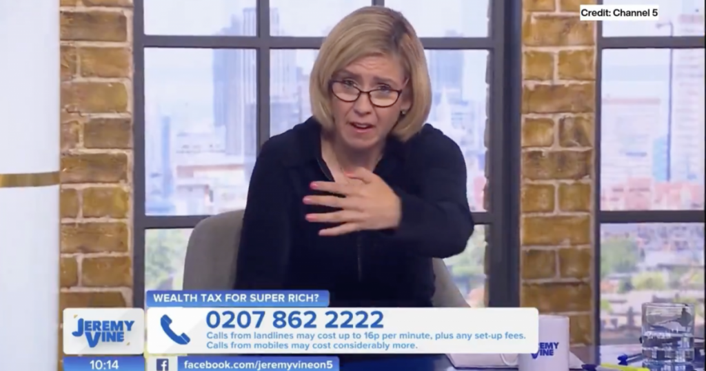 Andrea Jenkyns on the Jeremy Vine show
