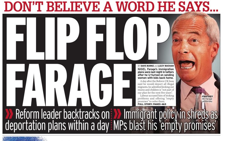 flip flop farage