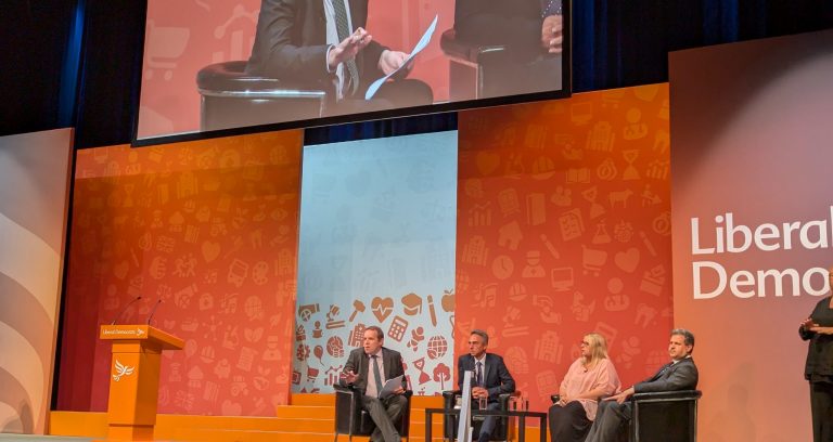 Reform Watch panel at Lib Dem conference