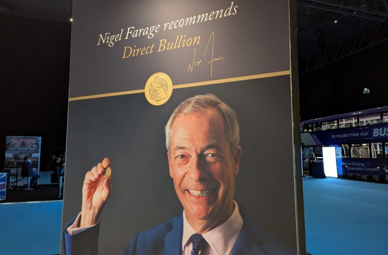 Nigel Farage promoting Direct Bullion