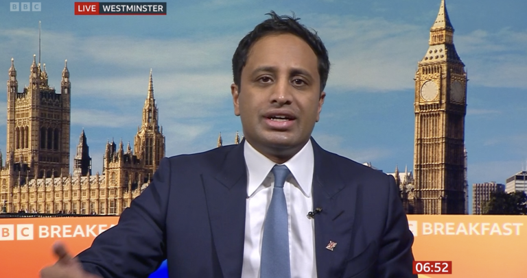 Zia Yusuf challenged over false claim Keir Starmer called voters racist