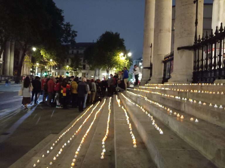 2025 Museum of Homelessness vigil at St Martins