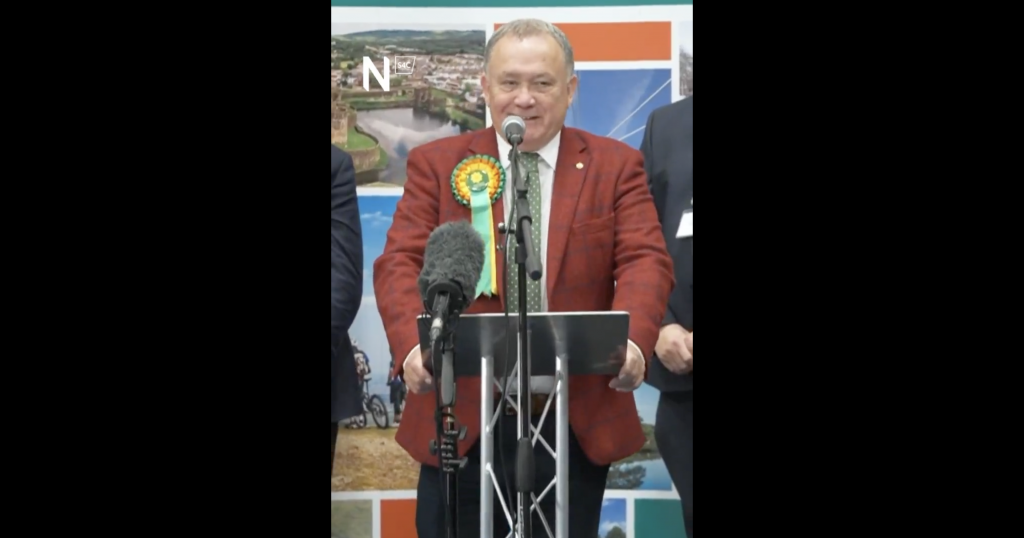 Lindsay Whittle, the winner of last week's by-election in Caerphilly