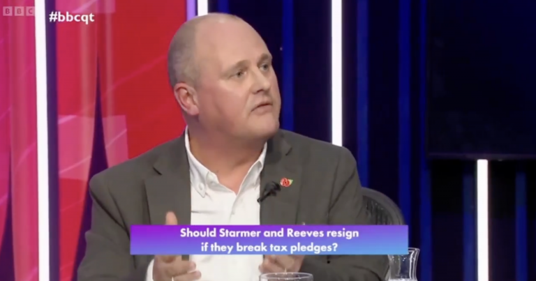 Paul Nowak on BBC Question Time