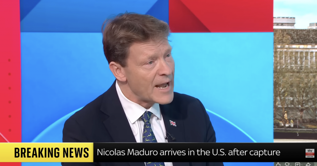 Richard Tice defends Trump's capture of the Venezuelan President