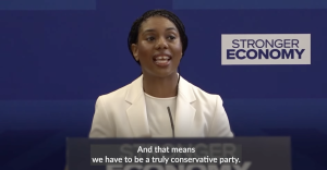 Kemi Badenoch says centrism is no longer welcome in the Tory party