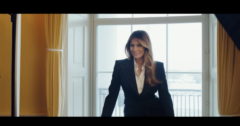 Melania Trump in her documentary