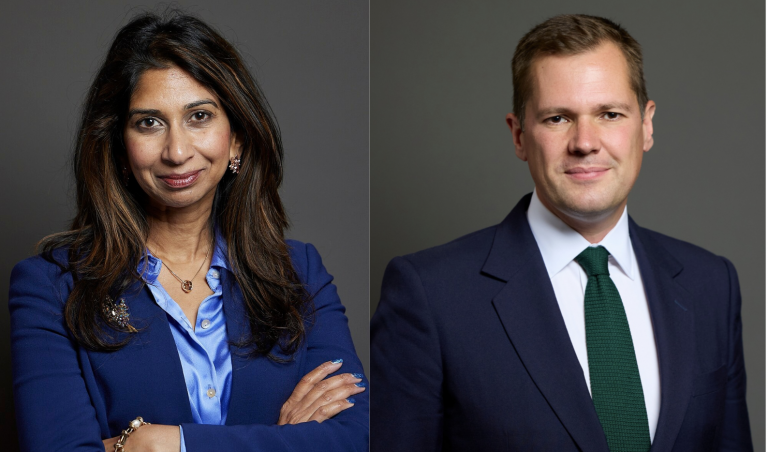 Suella Braverman and Robert Jenrick