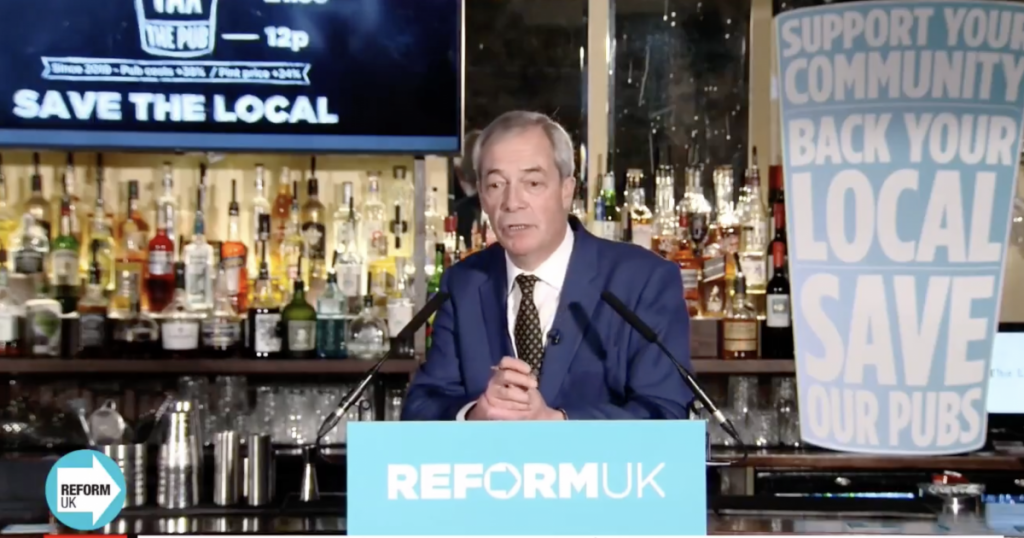 Nigel Farage refuses to debate Zack Polanski