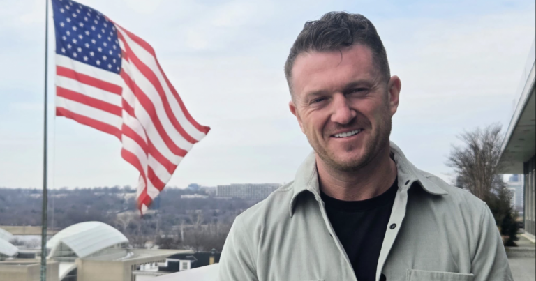 Tommy Robinson in the US