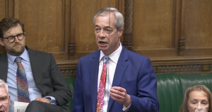 Nigel Farage at PMQs