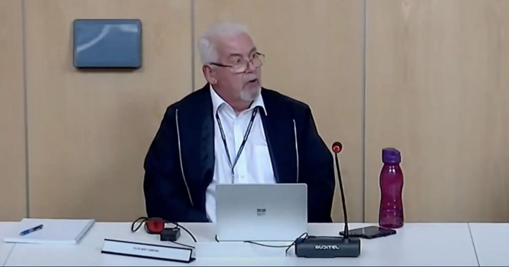 Andy Osborn at a Cambridgeshire County Council meeting