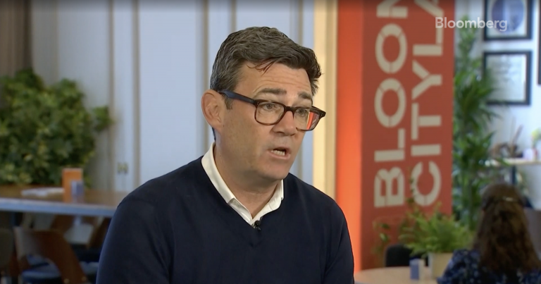 Andy Burnham, the Manchester mayor