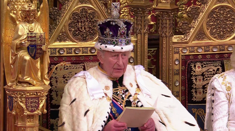 The 2026 King's Speech being delivered