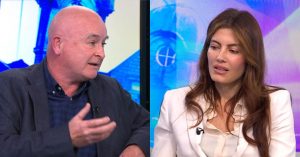 Mick Lynch on Newsnight with Laila Cunningham