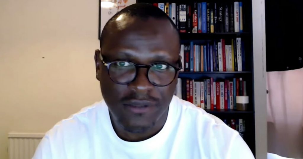We Own It campaigner Johnbosco Nwogbo on an episode of LFF Live