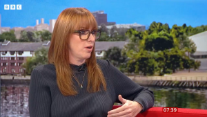 Angela Rayner discussing rent controls on BBC Breakfast