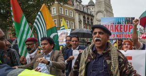 UK Kashmir protest