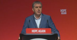 Steve Rotherham speaking at Labour conference