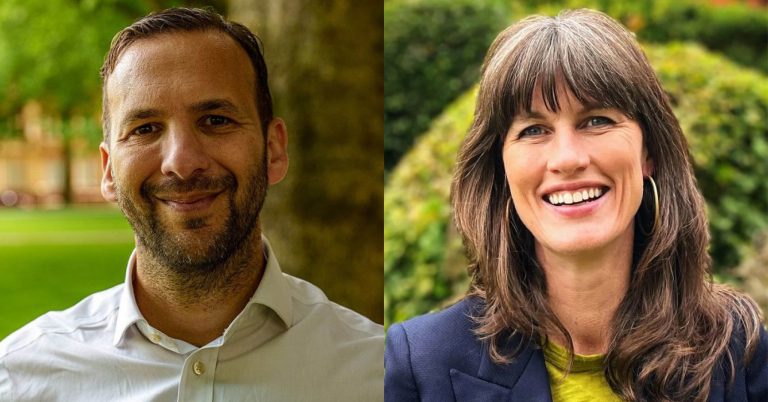 Zack Polanski and Rachel Millward