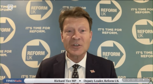 Reform's deputy leader Richard Tice